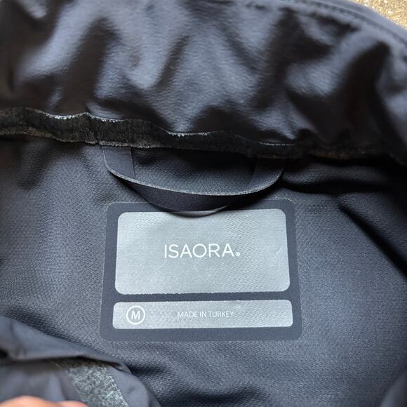 Isaora Training 4274 Asymmetric Zip Front Track Jacket Men's Medium - Picture 4 of 10